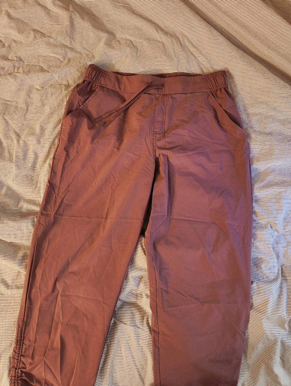 Eddie Bauer Dusty Rose Hiking Pull-On Pants